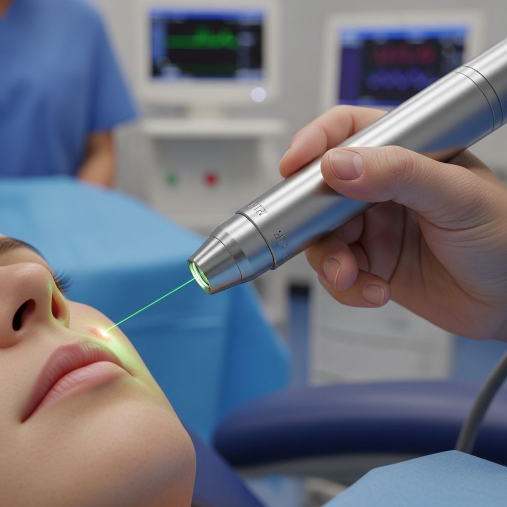 Comprehensive guide to KTP laser technology for treating vascular lesions and skin conditions.