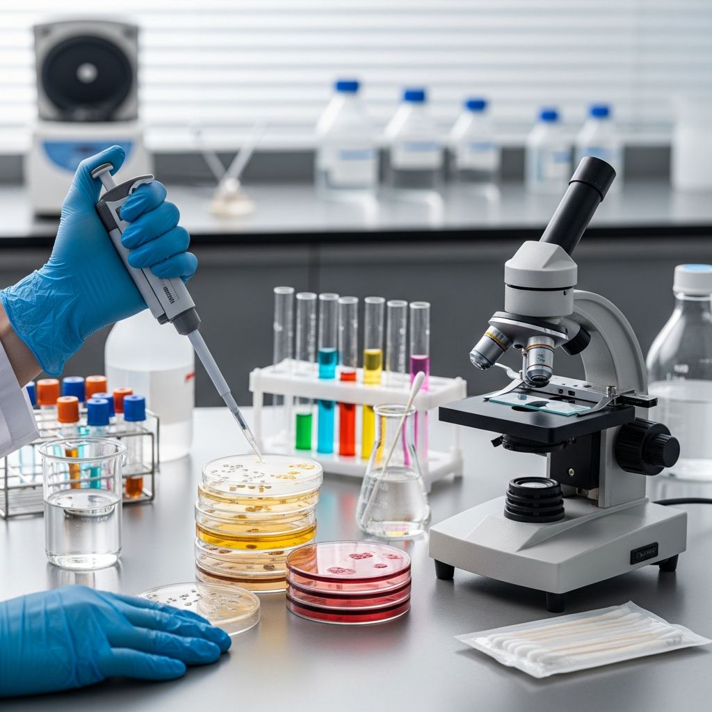 Laboratory Tests for Bacterial Infections Essential diagnostic methods for identifying bacterial skin infections through swabs, microscopy, culture, and advanced tests.