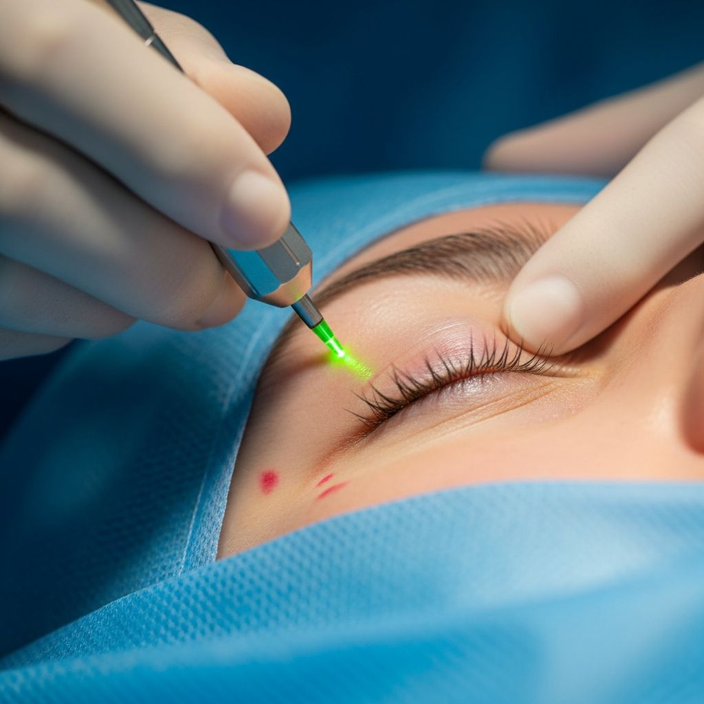 Discover the benefits, procedure details, recovery process, and risks of laser eyelid surgery for rejuvenated eyes.