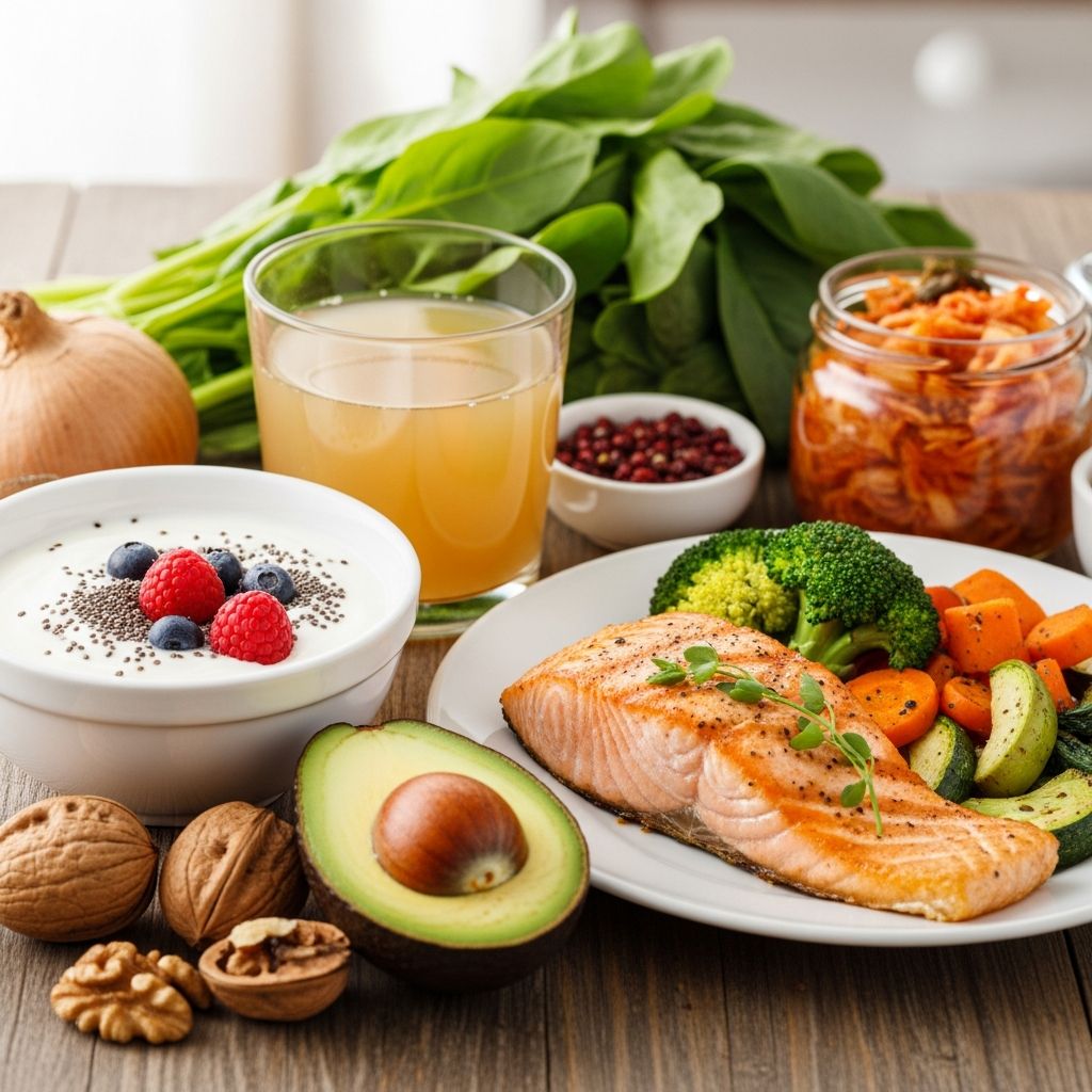 Repair your gut health with this comprehensive leaky gut diet plan, including foods to eat, avoid, and a 7-day meal plan.