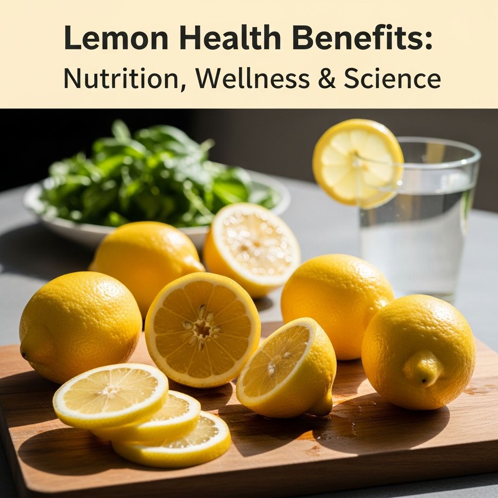 Discover the science-backed health benefits of lemons: from immunity to heart health.