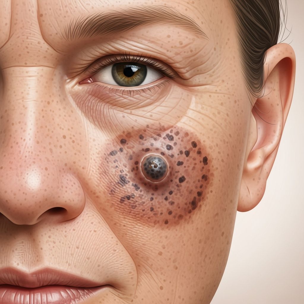 Understanding lentigo maligna: Early melanoma in situ on sun-damaged skin and its progression to invasive cancer.