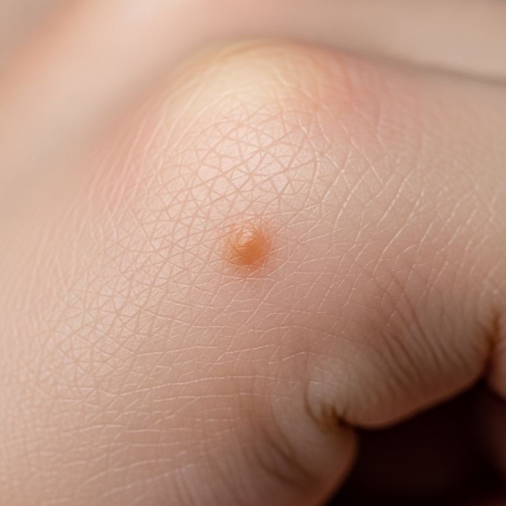 Understanding lentigo simplex: benign pigmented spots appearing in childhood, not caused by sun exposure, and how to differentiate from other skin lesions.