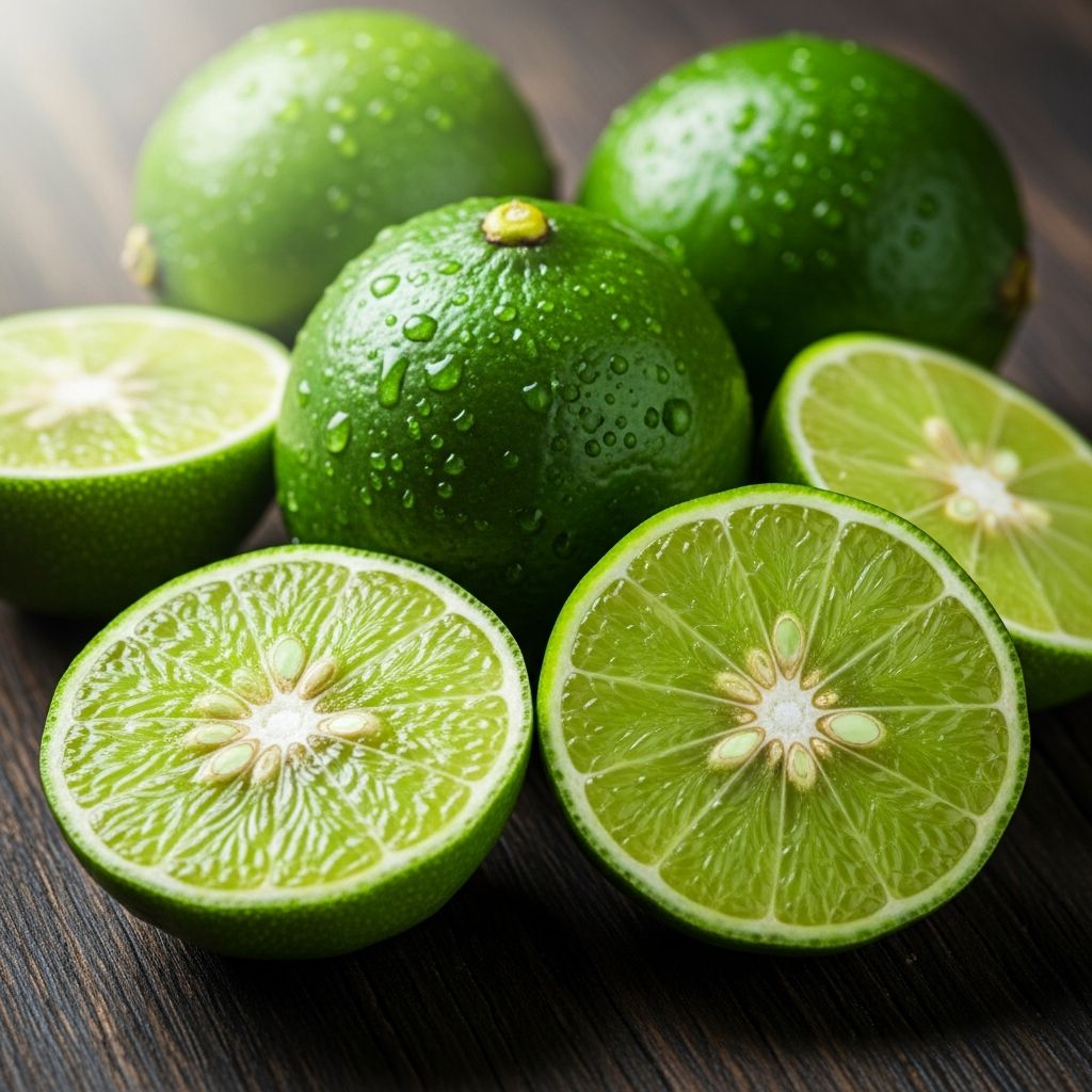 Limes: 3 Skin Reactions And Prevention Guide Explore the Tahitian lime: its botany, uses, allergens, and risks of phototoxic dermatitis from peel oils.