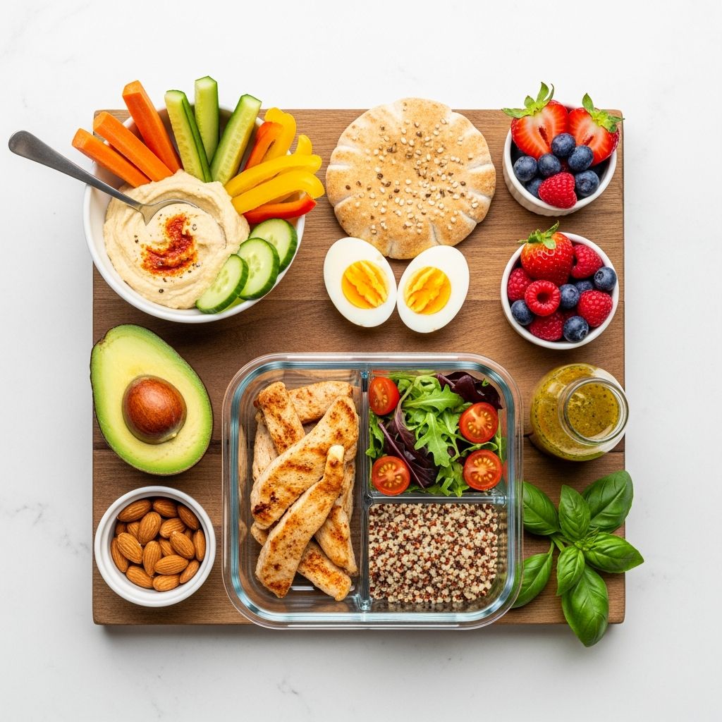 Quick, delicious lunches under 400 calories ready in 10 minutes or less for busy healthy eaters.