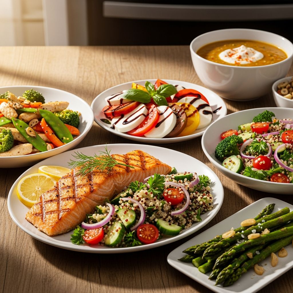 Delicious, nutritious low-calorie dinners under 500 calories to support weight management and healthy eating habits.