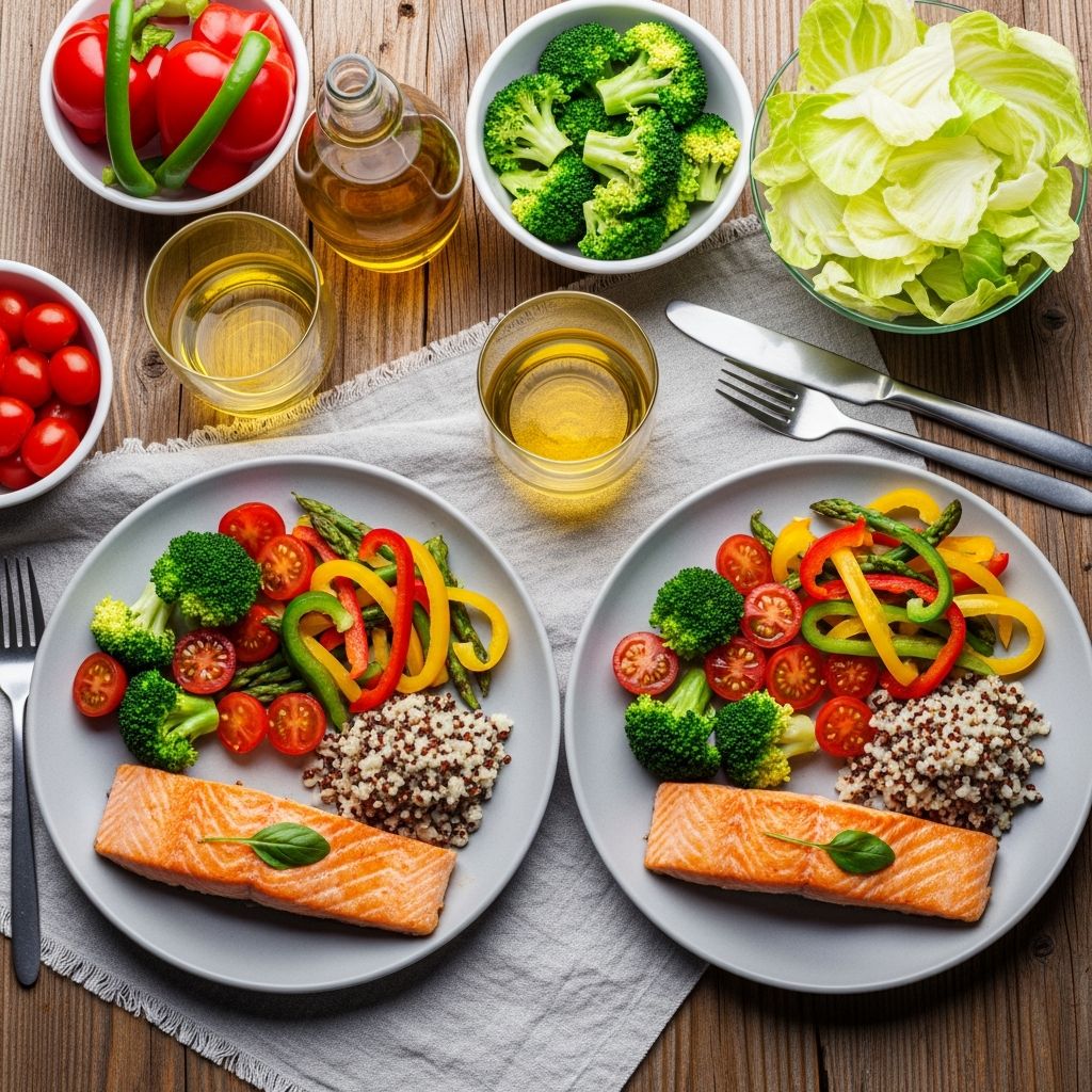Delicious, low-calorie dinner recipes designed for two, perfect for quick, healthy weeknight meals without sacrificing flavor.