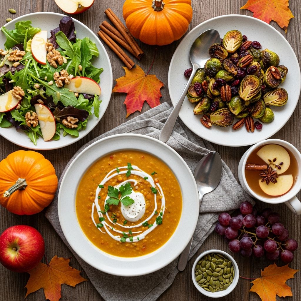 Delicious low-calorie recipes featuring fall's best produce like pumpkin, apples, and squash for cozy, healthy meals under 500 calories.