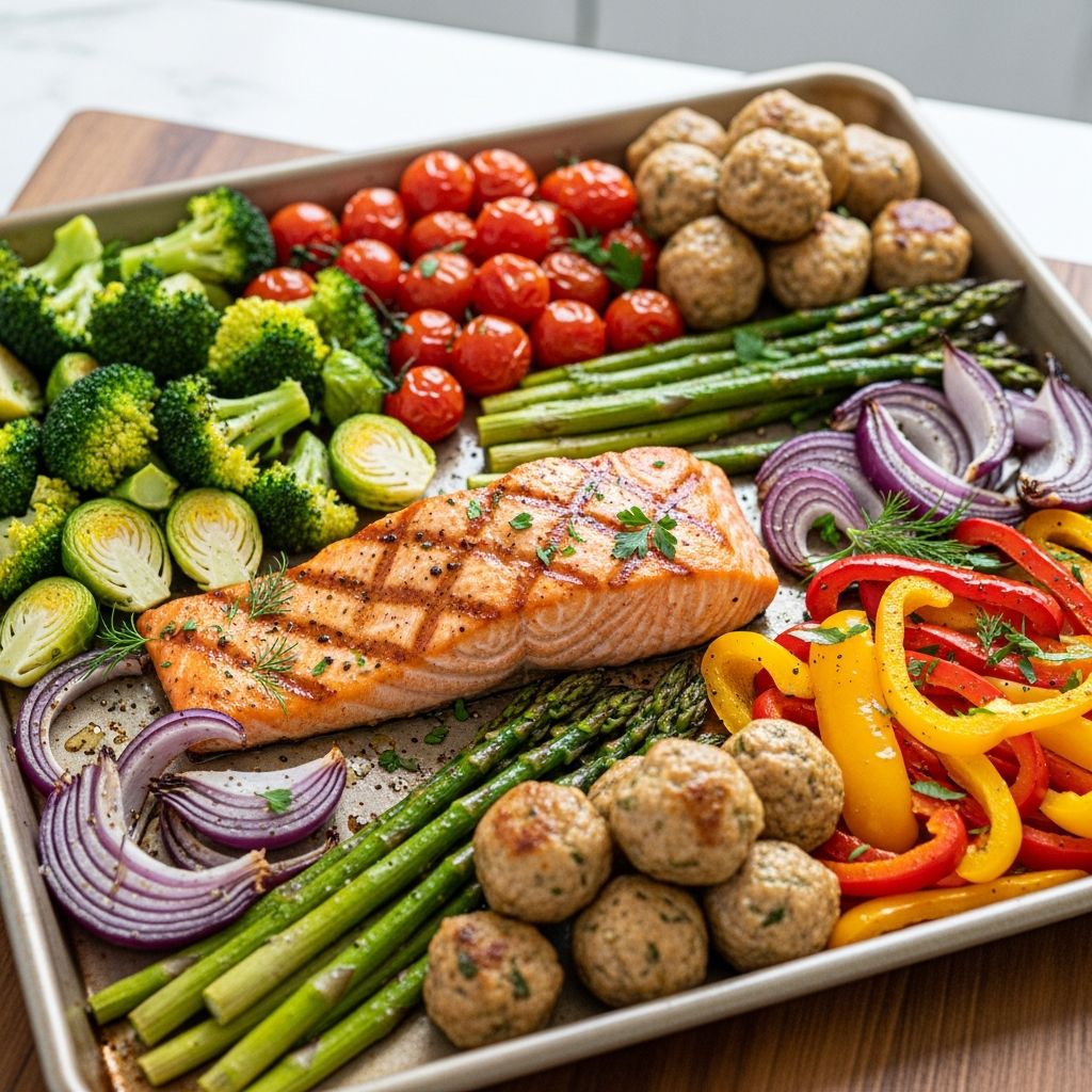 Discover 30+ easy sheet-pan dinners under 400 calories packed with 25g+ protein for weight loss and muscle maintenance.