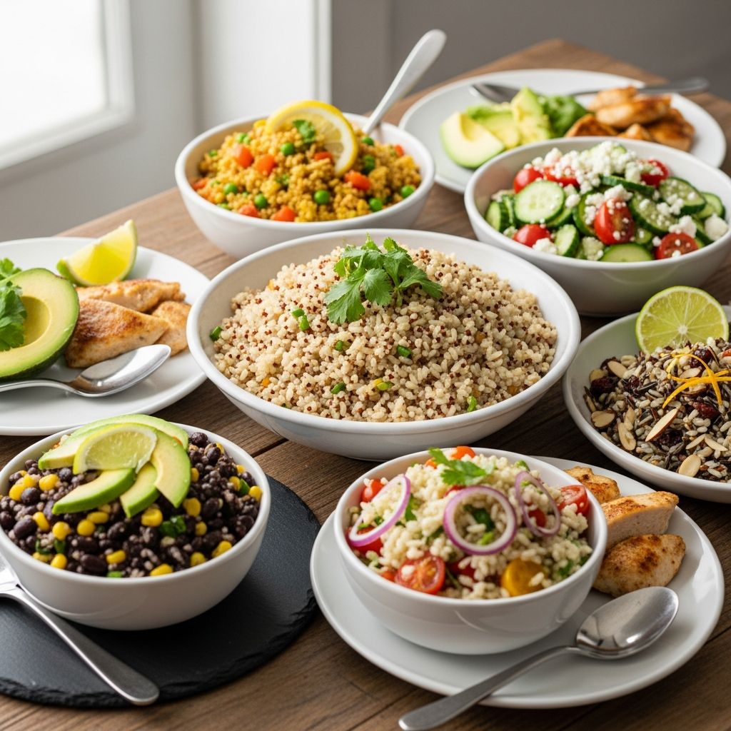 Discover delicious, low-calorie rice side dishes that are healthy, easy to prepare, and perfect for any meal.