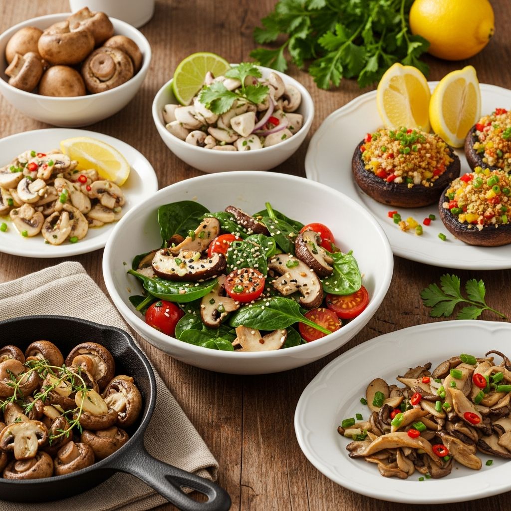 Discover quick, flavorful low-calorie mushroom side dishes packed with umami, perfect for any meal under 15 minutes.