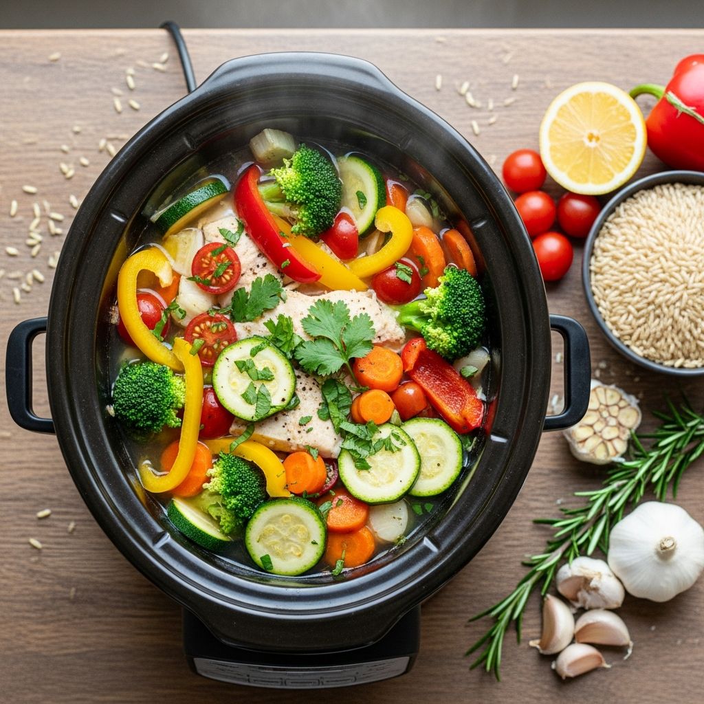 Delicious, easy low-calorie meals made in your slow cooker for effortless healthy eating.