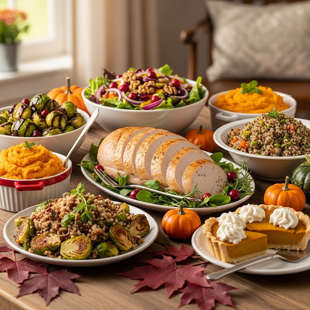 Delight in Thanksgiving with these low-calorie recipes that keep flavor high and calories low for a guilt-free feast.