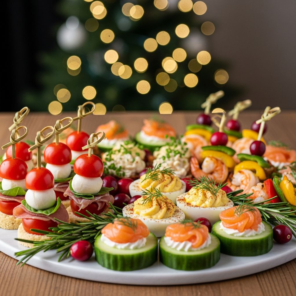Festive low-carb Christmas appetizers that delight guests without the carbs—perfect for holiday parties and keto-friendly celebrations.