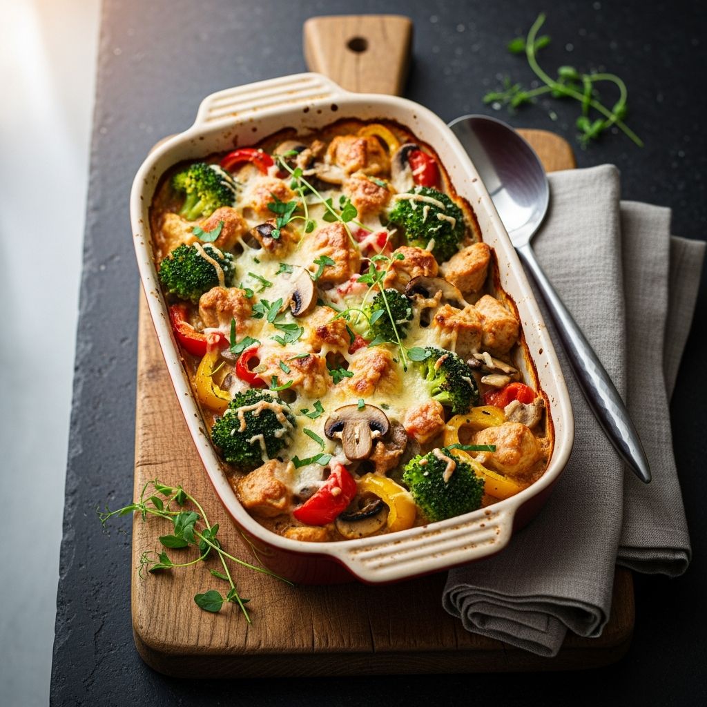 Discover 28 satisfying low-carb, high-protein casserole recipes perfect for meal prep, family dinners, and staying on track with your health goals.