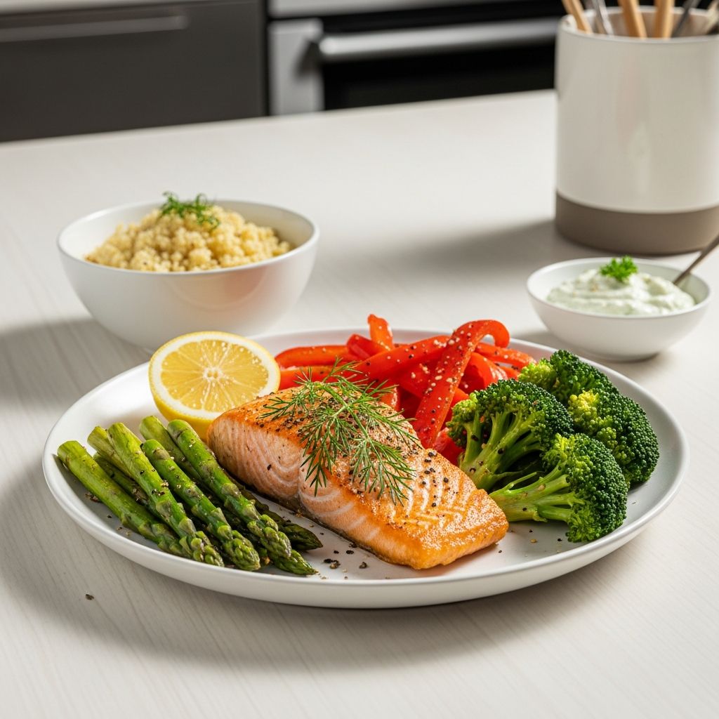 Quick, delicious dinners packed with protein and low in carbs, ready in just 20 minutes or less for busy weeknights.