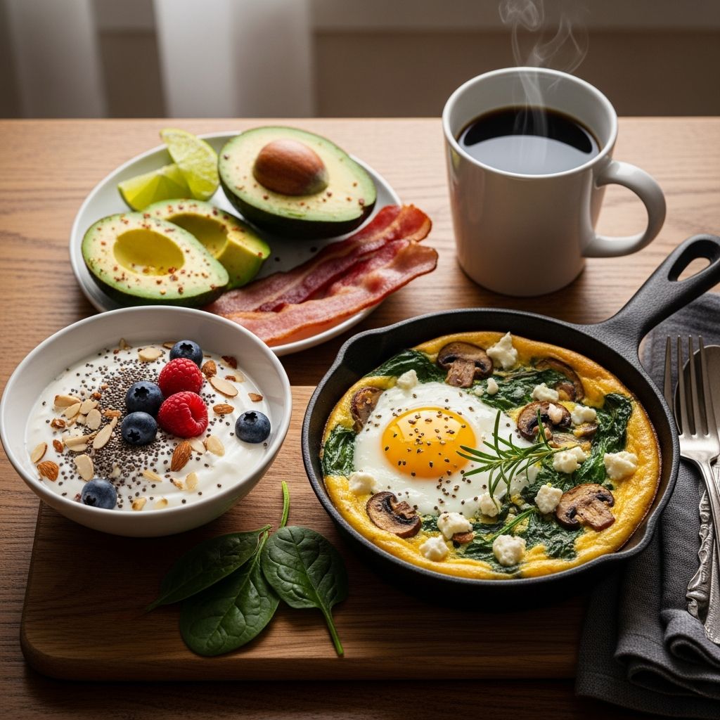 Warm up your winter mornings with these satisfying low-carb, high-protein breakfasts that keep you full and energized through cold days.