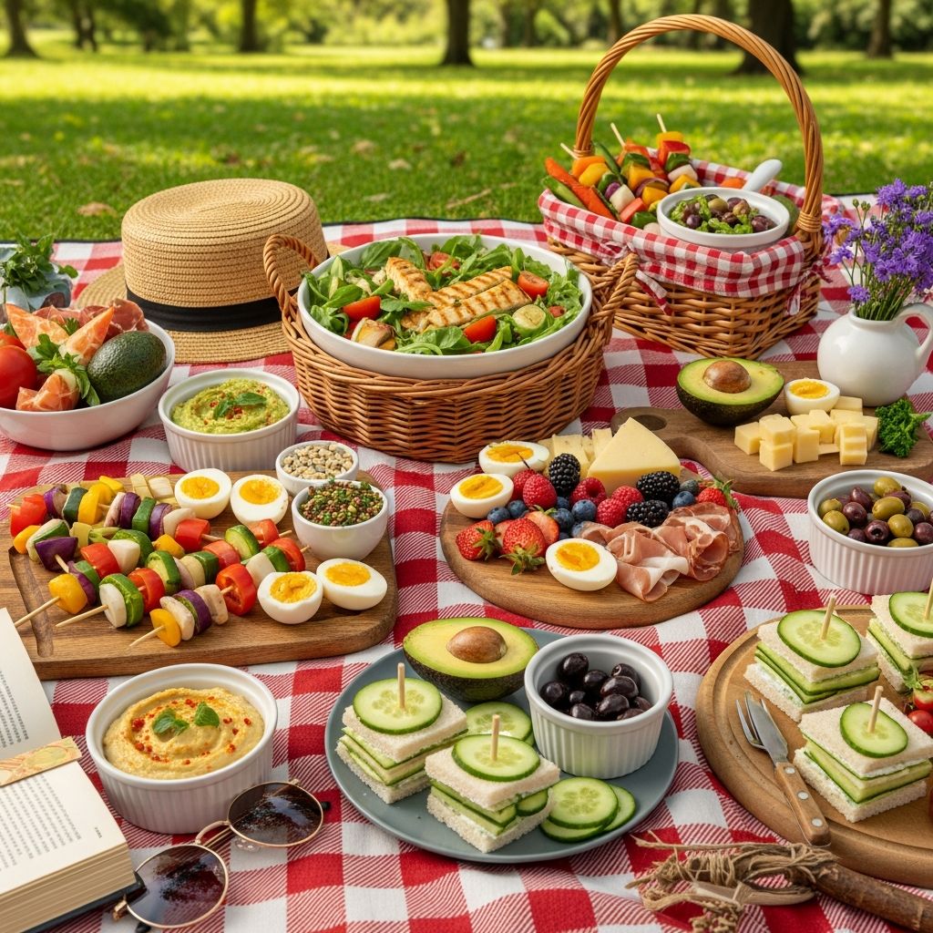 Delicious low-carb recipes perfect for picnics, packed with flavor and nutrition without the carbs.