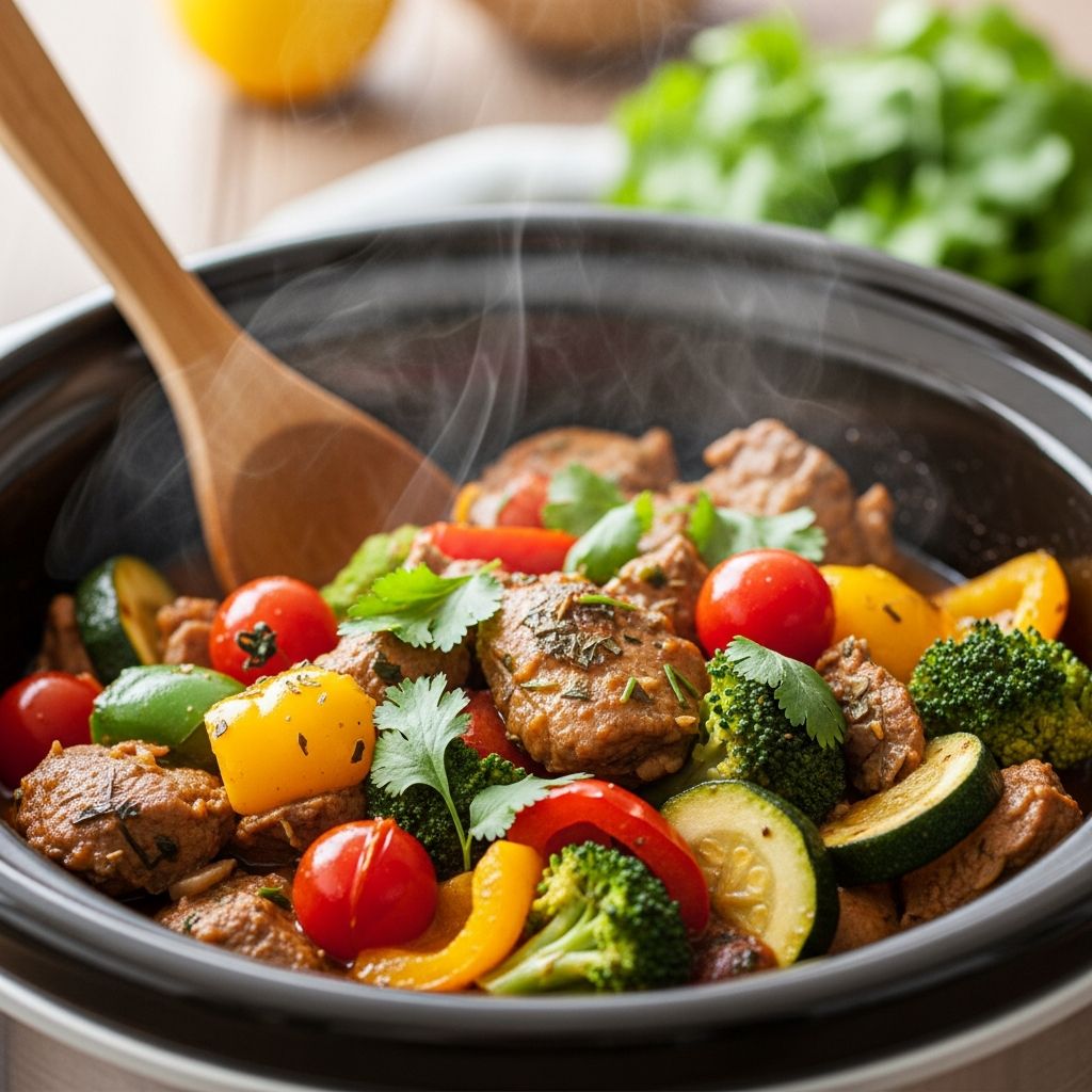 Discover 30 easy low-carb slow-cooker recipes perfect for weeknight dinners, meal prep, and keto lifestyles with minimal effort.