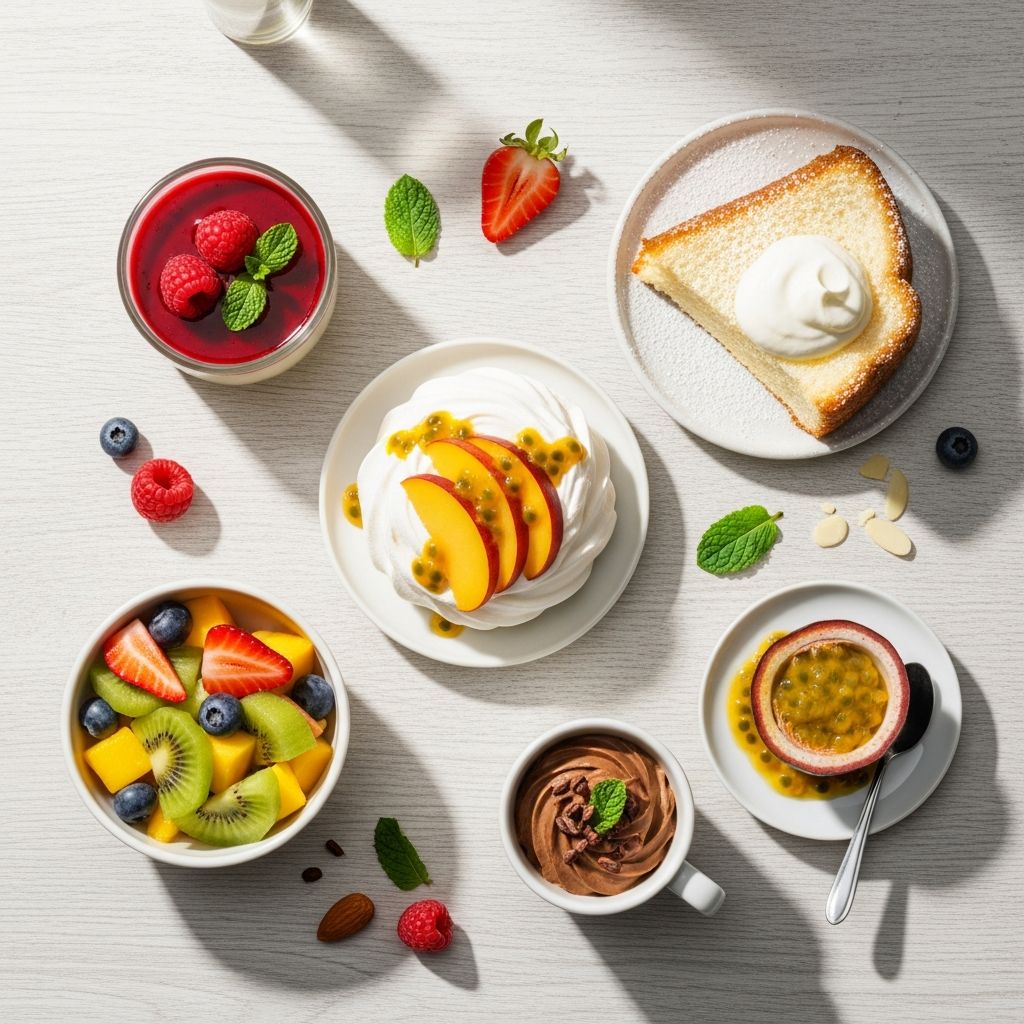 Satisfy your sweet tooth with these delicious low-fat and fat-free dessert recipes that are healthy and easy to make at home.