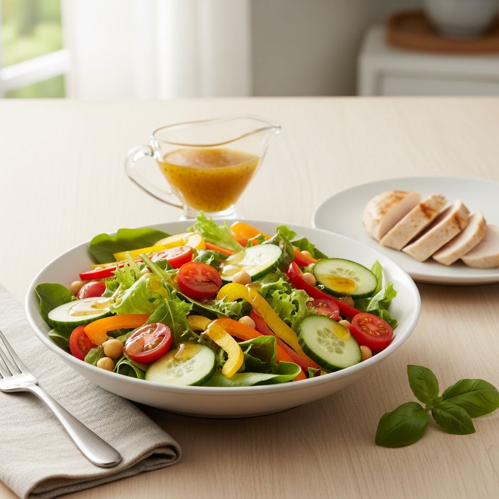 Discover delicious low-fat and fat-free salad recipes that support healthy eating, weight management, and vibrant nutrition without sacrificing flavor.
