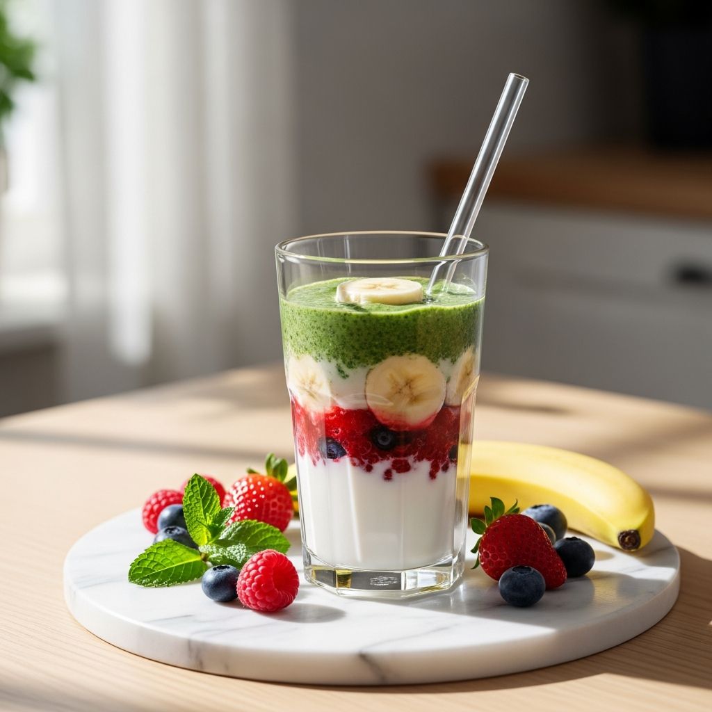 Delicious low-fat smoothie recipes packed with nutrients, perfect for weight loss, energy boosts, and healthy starts to your day.