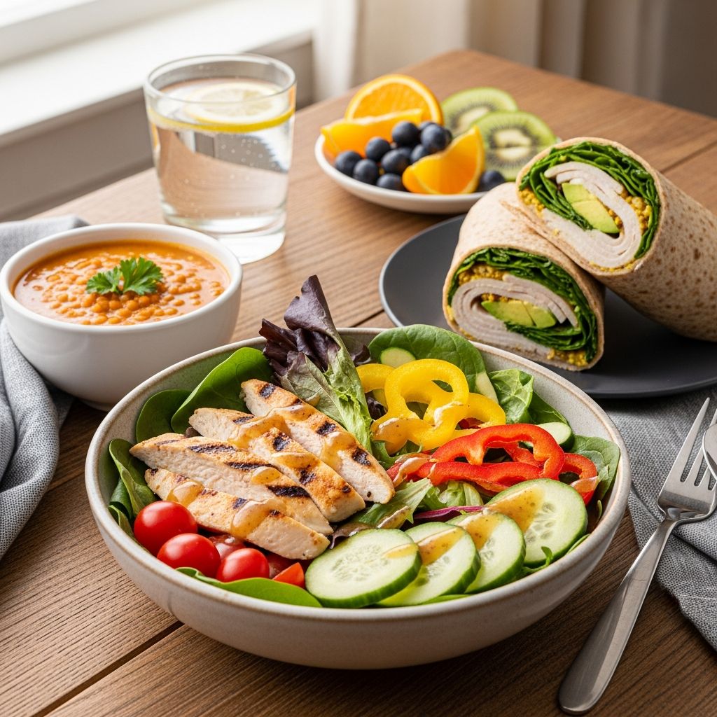 Delicious low-sodium lunch ideas to support heart health without sacrificing flavor or nutrition.