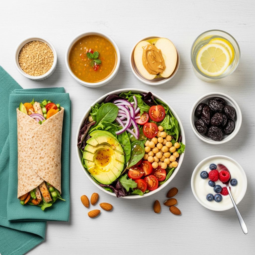 Dietitian-approved lunch recipes packed with fiber, fluids, and gut-friendly foods to relieve constipation and promote regular bowel movements.