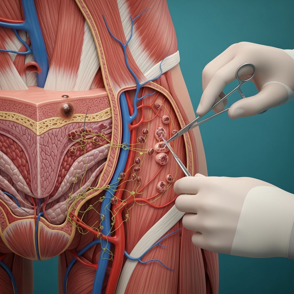 Lymph Node Surgery For Melanoma: 5 Risks, Benefits, Recovery Essential guide to sentinel lymph node biopsy and completion lymphadenectomy in melanoma treatment and staging.