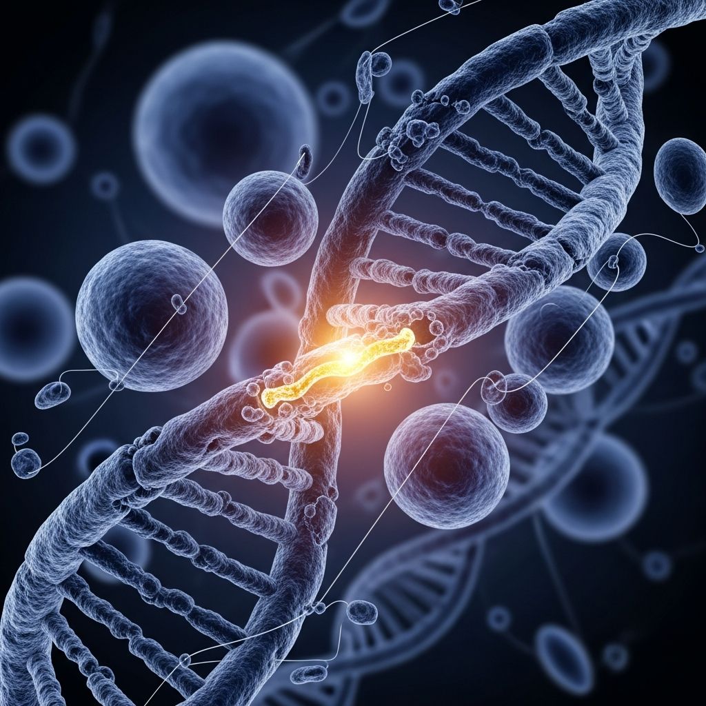 Inherited cancer syndrome with sebaceous skin tumours and high risk of colorectal and other cancers; early detection key.