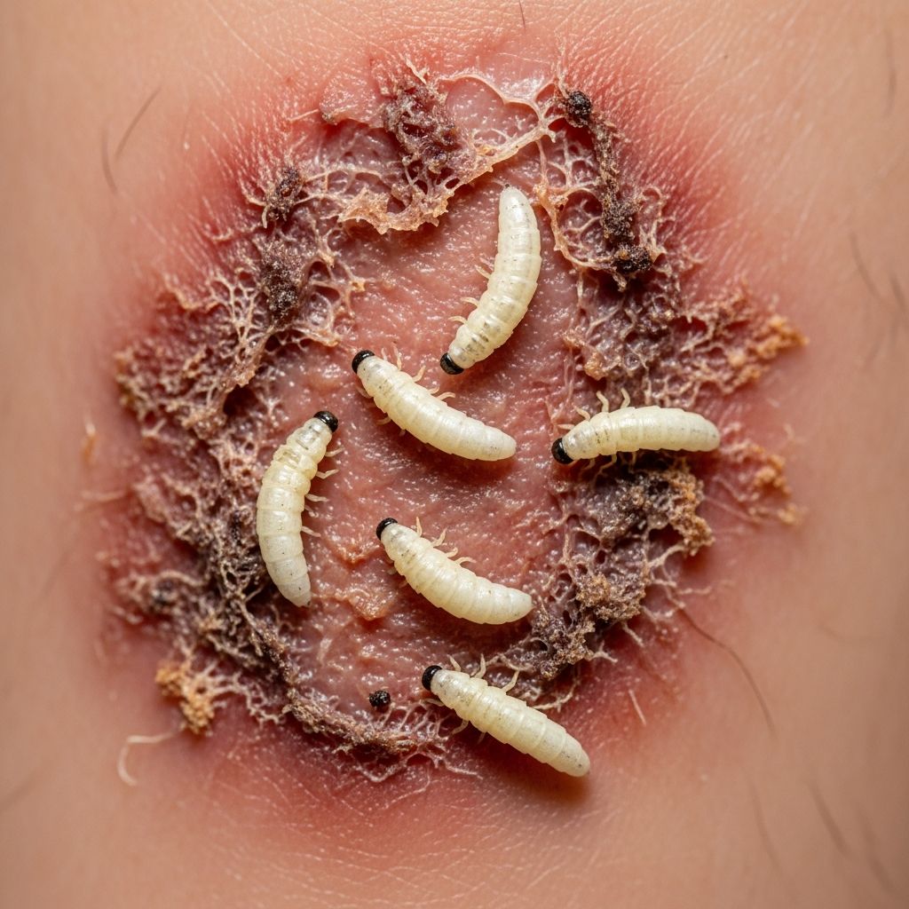 Discover how sterile maggots revolutionize wound care by cleaning necrotic tissue, fighting infection, and promoting healing in chronic wounds.