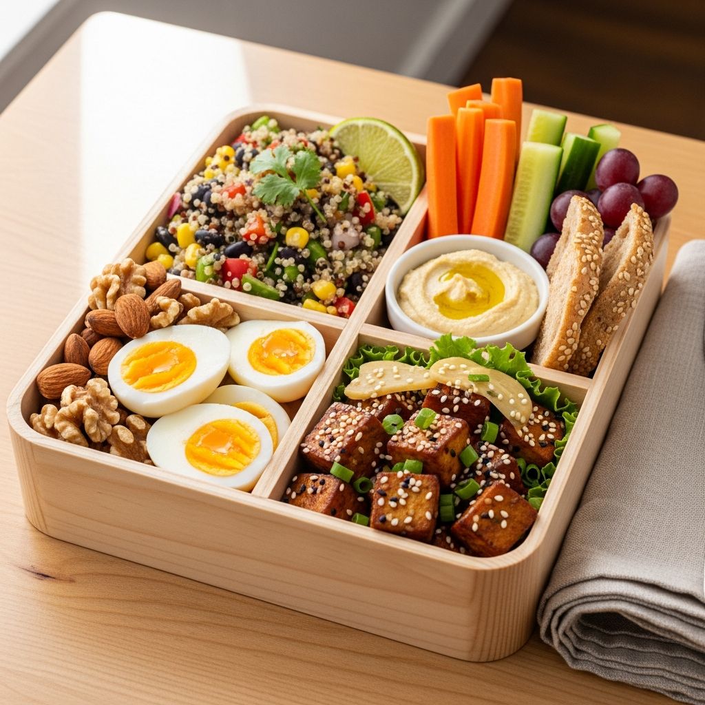 Discover 25 delicious make-ahead vegetarian lunch recipes packed with 15+ grams of protein to keep you energized and satisfied throughout the day.