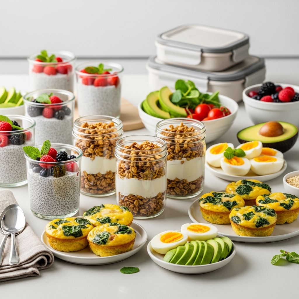 Discover 25 delicious make-ahead low-carb breakfast recipes perfect for busy mornings, keeping you fueled without the carbs.