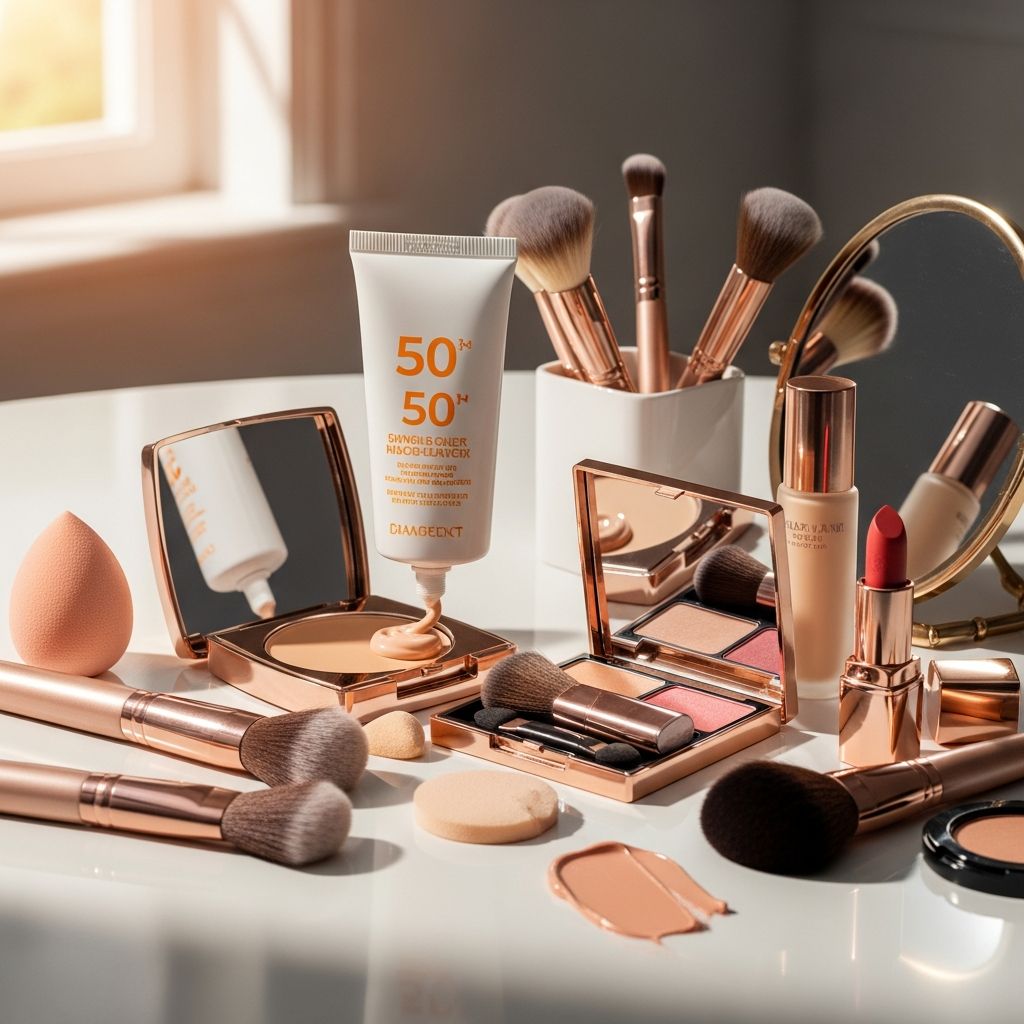 Learn how to layer sunscreen and makeup effectively for complete sun protection and flawless coverage.