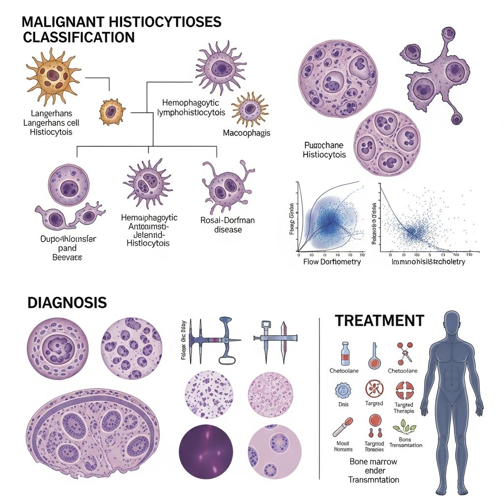 Understanding malignant histiocytoses: rare cancers affecting histiocytes with systemic implications and treatment approaches.