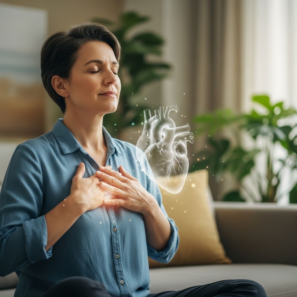 Learn effective stress management techniques for living well with cardiomyopathy.
