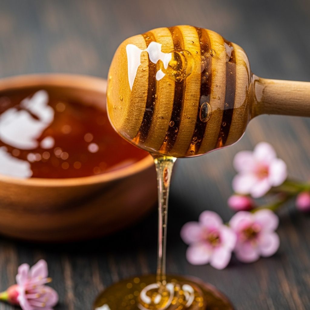 Therapeutic properties of mānuka honey in dermatology, wound care, and skin health applications.