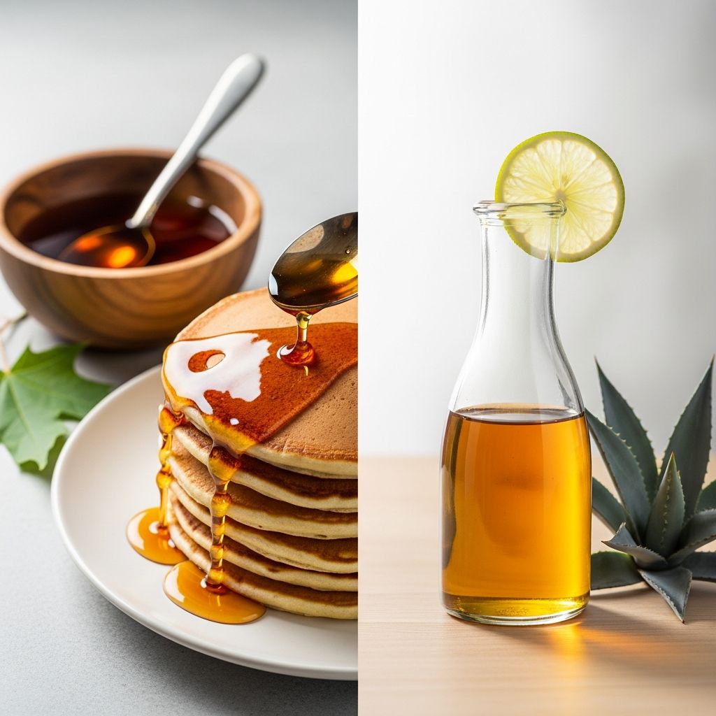 Compare maple and agave syrups: nutrition facts, health benefits, and which sweetener wins.