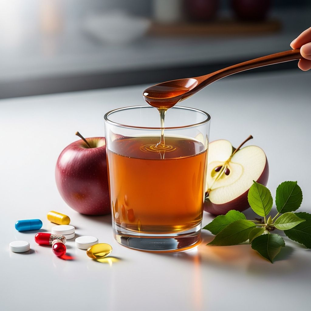 Apple cider vinegar offers health perks but can interact dangerously with common medications like insulin, diuretics, and digoxin.