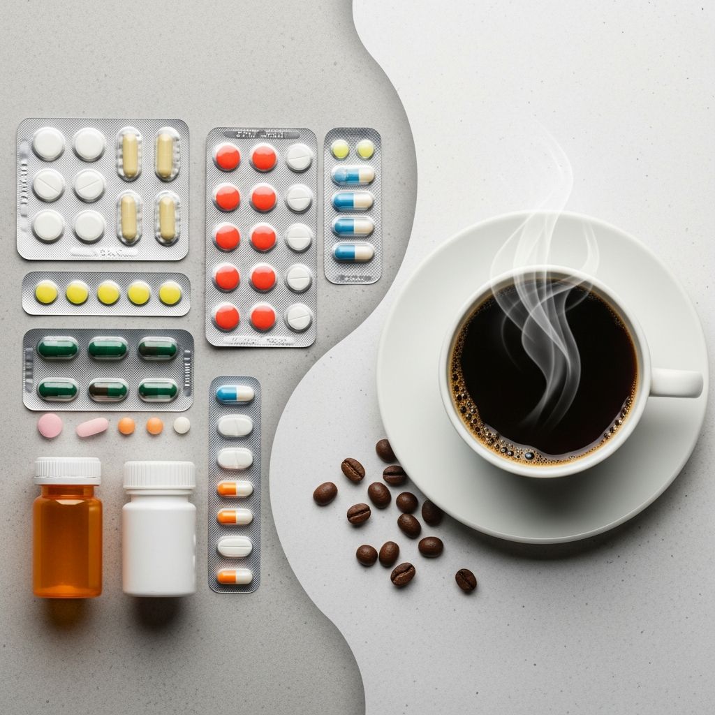 Discover which common medications interact dangerously with caffeine and learn how to safely time your coffee intake.