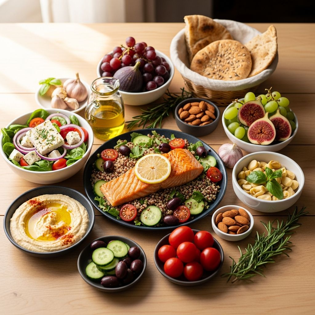 Delicious, heart-healthy meal plans inspired by the Mediterranean lifestyle for sustainable weight loss and wellness.