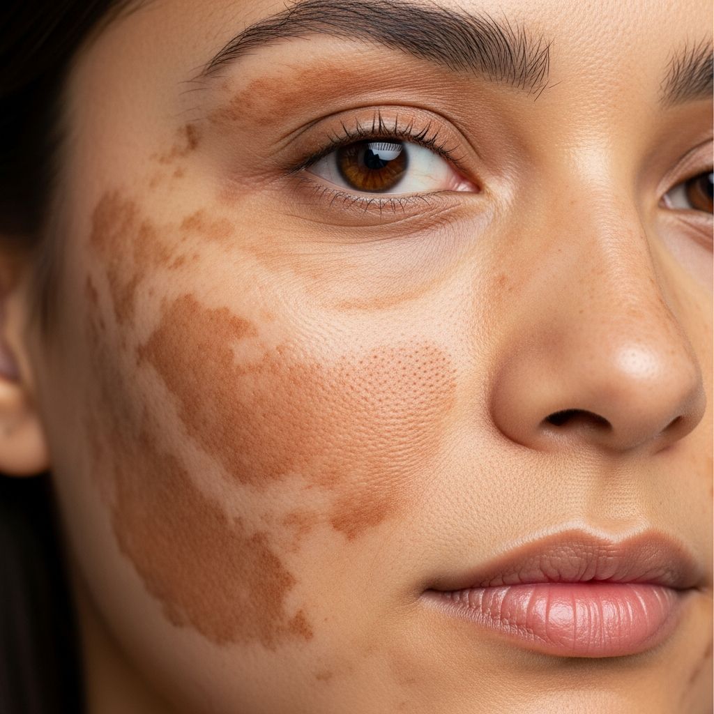 Comprehensive guide to melasma: causes, symptoms, diagnosis, treatments, and prevention strategies for this common skin hyperpigmentation disorder.
