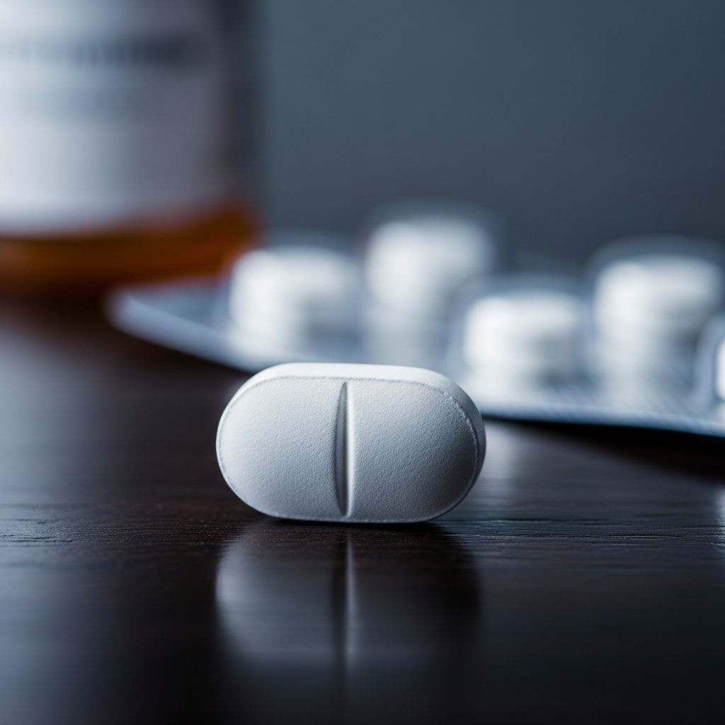 Memantine eases Alzheimer's dementia symptoms by regulating glutamate, slowing cognitive decline in moderate to severe cases.