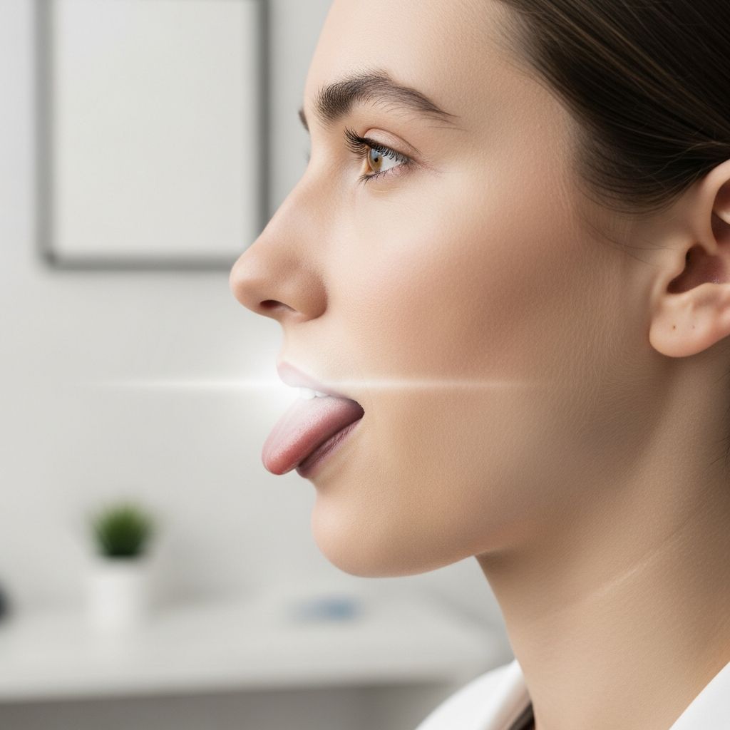 Explore the viral tongue posture technique called mewing: its origins, purported benefits, scientific evidence, and potential risks.
