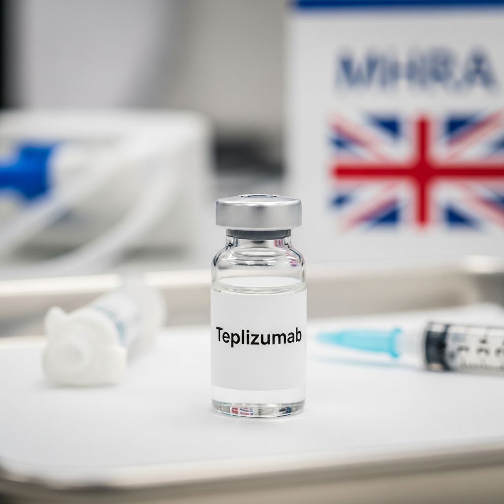 UK's first immunotherapy to delay type 1 diabetes progression receives MHRA approval.