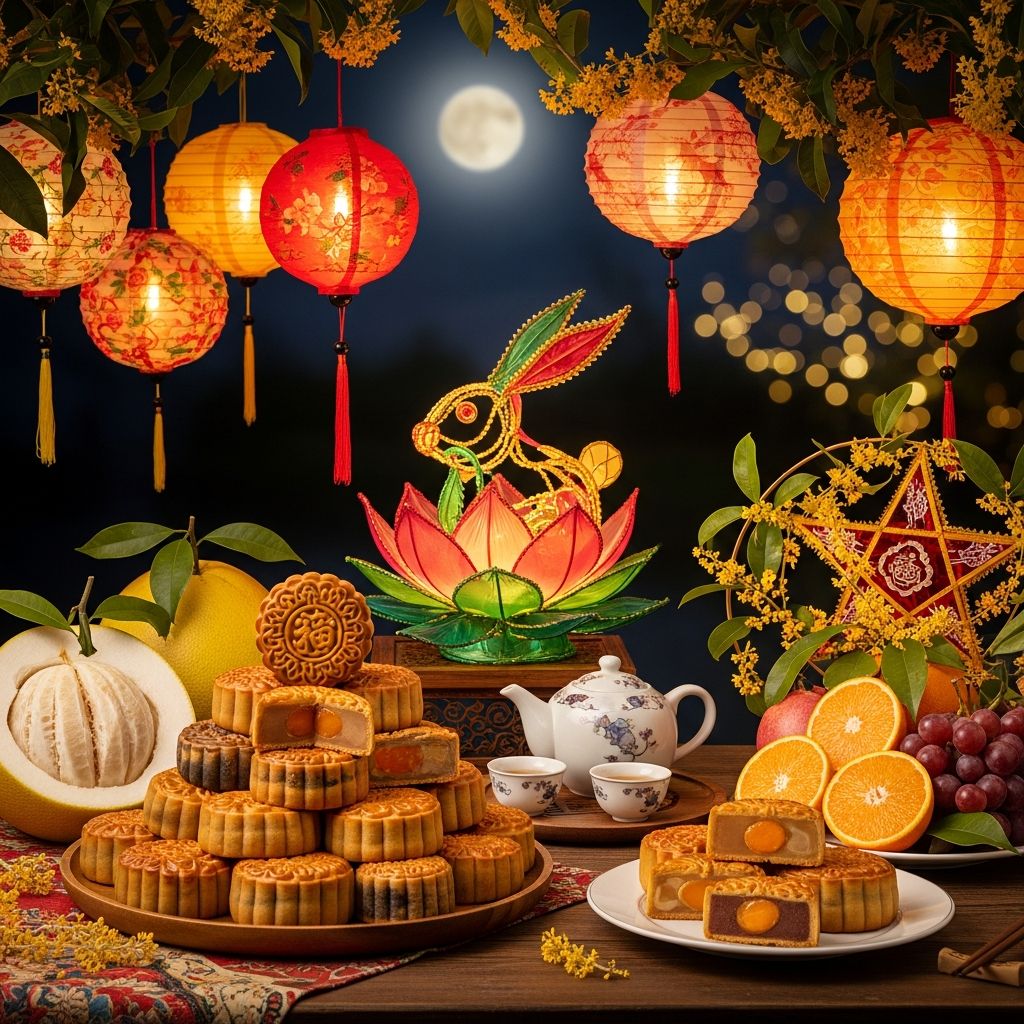 Explore the rich traditions and culinary heritage of the Mid-Autumn Festival celebrated worldwide.
