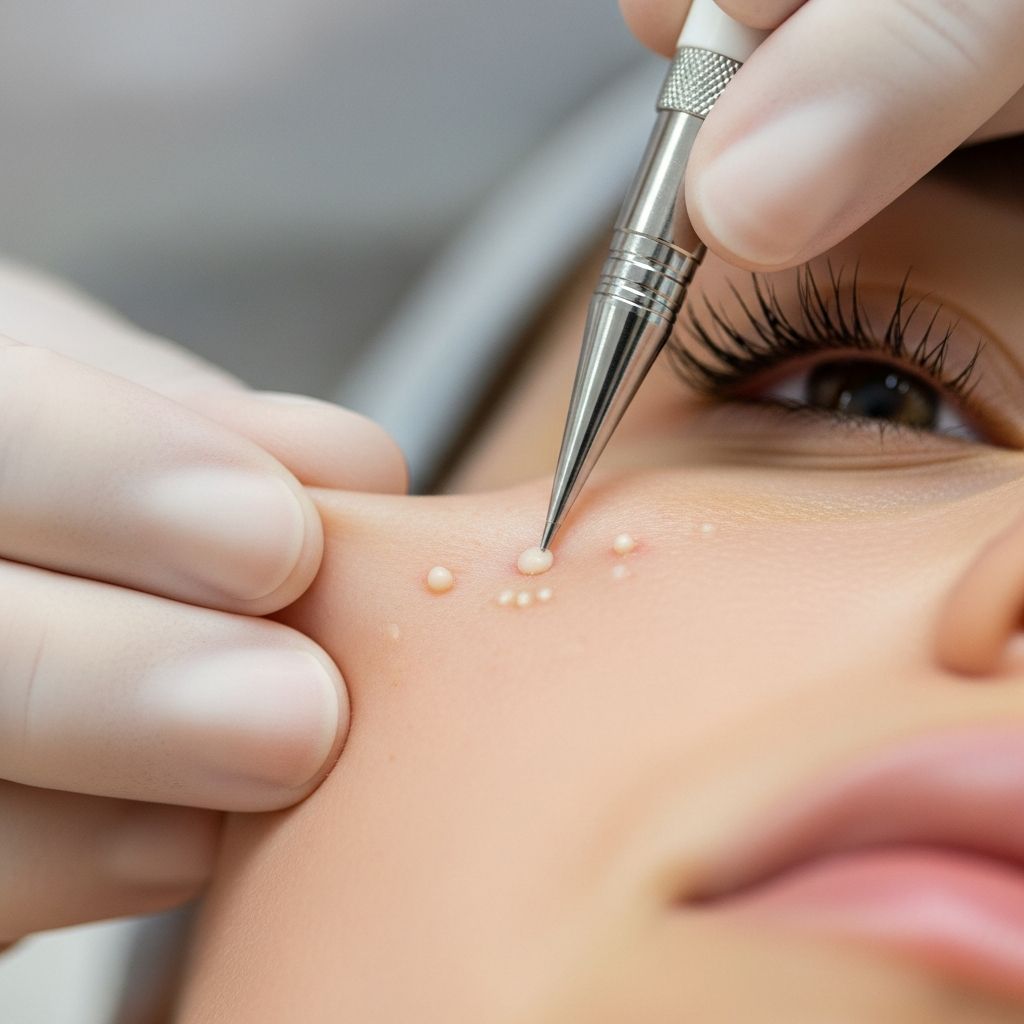 Discover expert-approved methods to safely remove milia, from home remedies to professional procedures for clear skin.