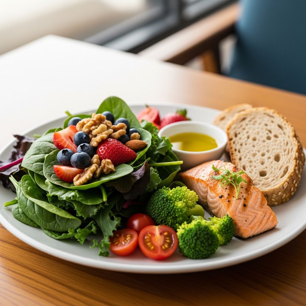 Discover the MIND diet's top brain-boosting foods like leafy greens, berries, and nuts to slow cognitive decline and promote long-term brain health.