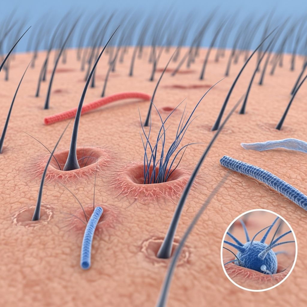 Unravelling the mystery of Morgellons disease: fibres emerging from skin, debated causes, and emerging treatments.