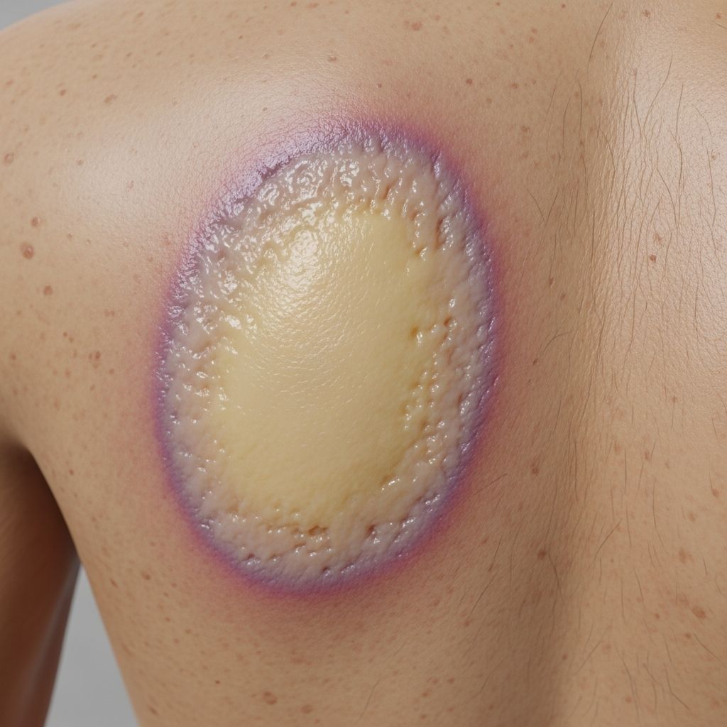 Comprehensive visual guide to morphoea skin lesions across all subtypes and stages of this localized scleroderma.